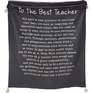 Thank you Teacher Blanket